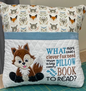 Book Pocket Pillow Slip Cover