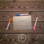 Acrylic Name Tracing Boards- Dry Erase