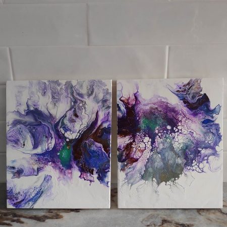 Universe #76 - 2 pc Painting