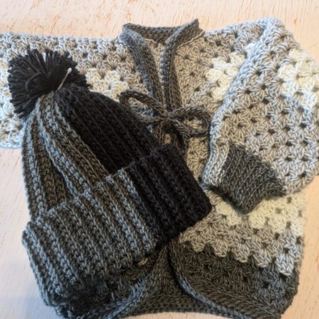 Child's sweater & beanie