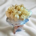Reception Décor - Bouquet of White Tulips