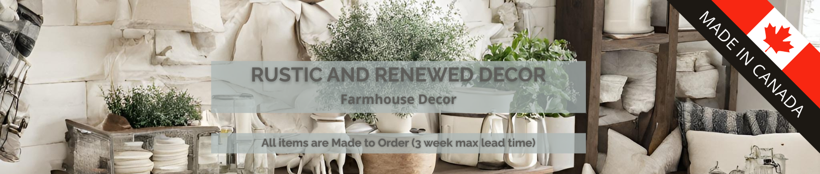 Rustic and Renewed Decor