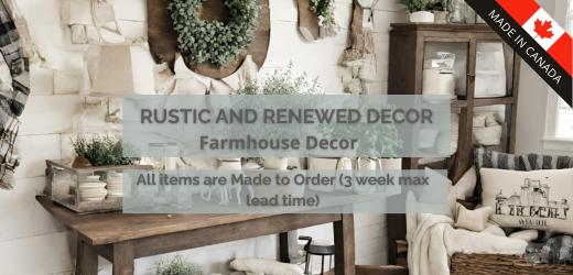 Rustic and Renewed Decor