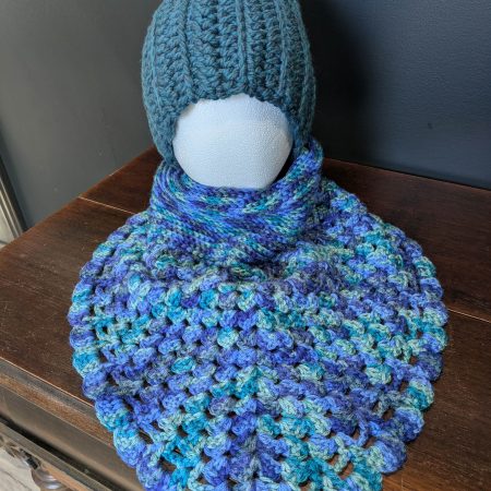 Cristol Marino Cowl or Hat reversable