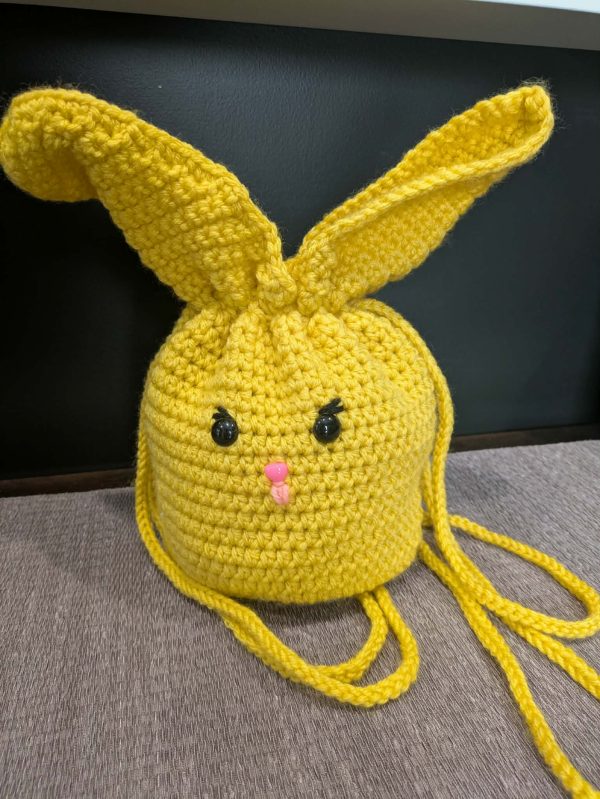 Bunny Back Pack in Yellow