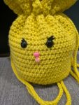Bunny Back Pack in Yellow