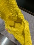 Bunny Back Pack in Yellow