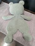 Crocheted Lovey Bear