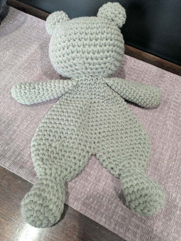 Crocheted Lovey Bear