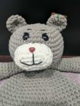 Crocheted Lovey Bear