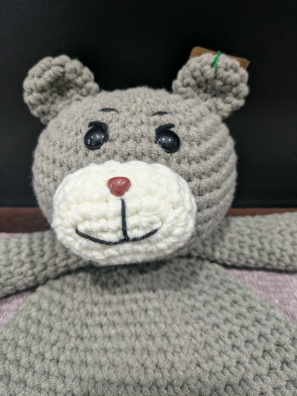 Crocheted Lovey Bear
