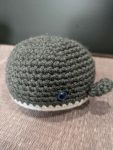 Crocheted Grey Whale