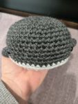 Crocheted Grey Whale
