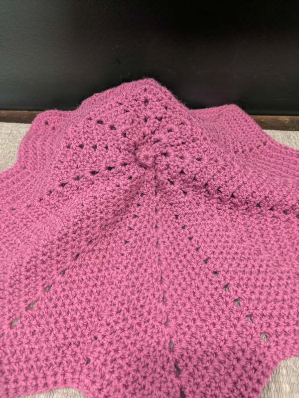 Crocheted Lovey Sleepy Piggy