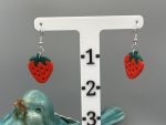 Strawberries Dangle Earrings