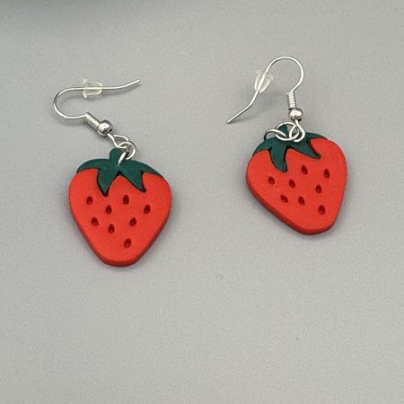Strawberries Dangle Earrings