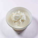 Wedding Guest Table, Decorative White Iris Candle, 24 oz