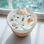 Seabreeze Soy Candle - Bougie ¨Le Rocher¨, 24 oz soy wax