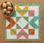 Quilted Spring Table Topper