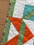 Quilted Spring Table Topper