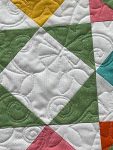 Quilted Spring Table Topper