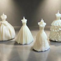 Graduation Ball Dress Table Candles