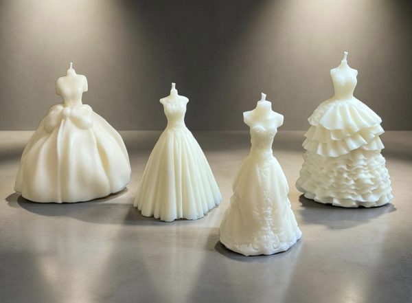 Graduation Ball Dress Table Candles