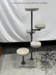 Industrial Plant Stand: 5,6 or 7 Tier Freestanding Metal Plant Holder - FREE SHIPPING