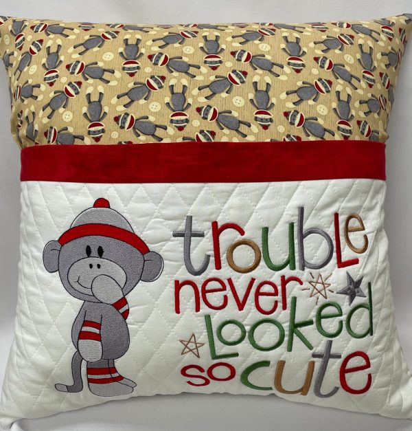Book Pocket Pillow Slip Cover