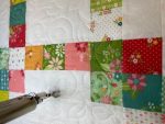 Quilted Spring Table Topper