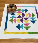 Quilted Flying Geese Table Topper