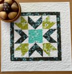 Quilted Star Burst Table Topper