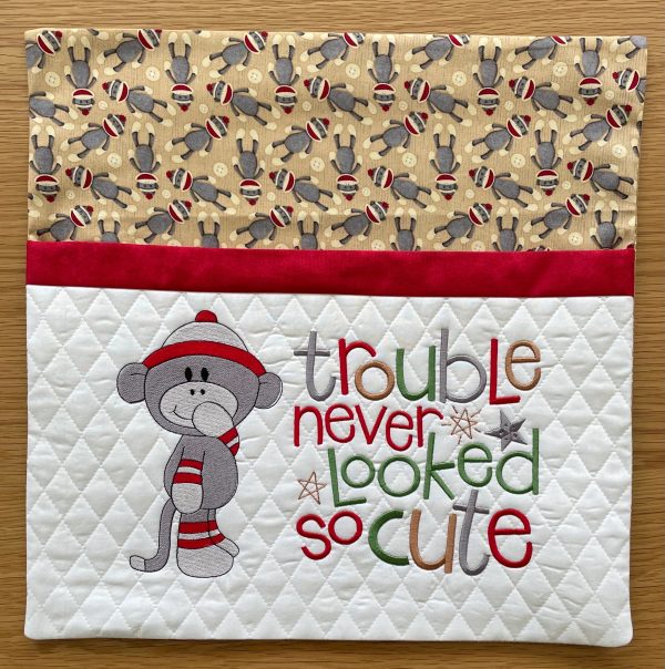 Book Pocket Pillow Slip Cover