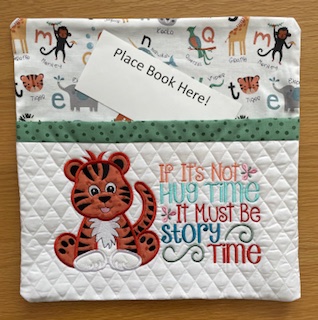 Book Pocket Pillow Slip Cover