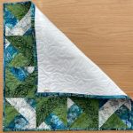 Quilted Batik Table Topper