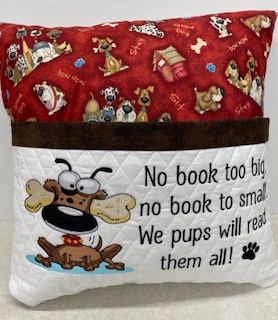Book Pocket Pillow Slip Cover