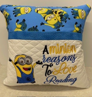 Book Pocket Pillow Slip Cover