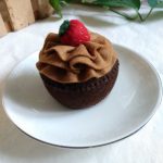 Wool Felt Strawberry Cupcake | Imaginative Play | Tea Party