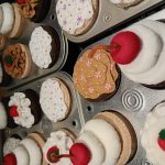 Wool Felt Cherry Cupcake | Imaginative Play | Tea Party