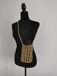 Handmade Metallic Woven Handbag - Gold Purse