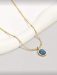 18k Gold Plated Pendant with Necklace | Tarnish-Free Stainless Steel |