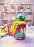 Handpainted Lazy Girl Mug