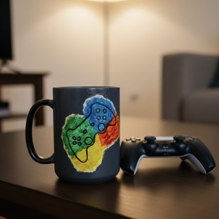 Handpainted Gamer Mug