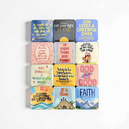 Bible Verse Magnet /Christian Magnets / Fridge Magnets / Easter Gift / Christmas Gift / Christian Gifts