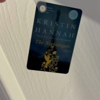 Bookish bag tag/keychain
