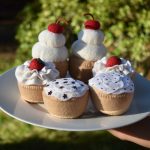 Wool Felt Sprinkles Cupcake | Imaginative Play | Tea Party