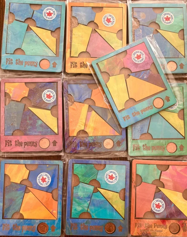 Fit The Penny Paradox Brainteaser Puzzle