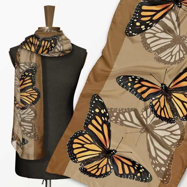 Monarch Butterfly ECO SCARF