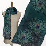 Peacock Feather ECO SCARF
