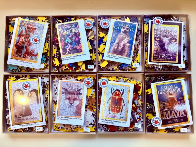 National Geographic Puzzles from Real Covers